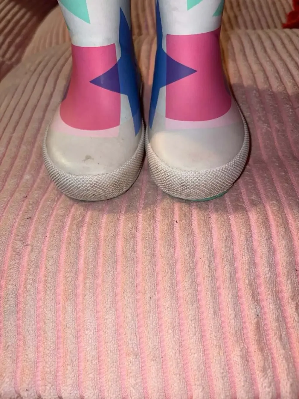 Hunter Kids First Classic Multi Star Rain Boots Size US 6